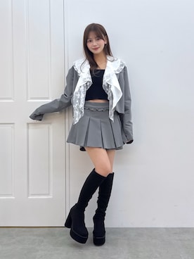 KURUMIさん(レディース・154cm)の秋コーディネート