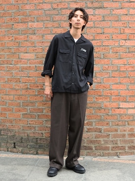 井上 航さん(メンズ・177cm)の秋コーディネート