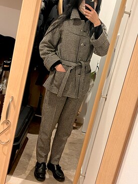 「アイテム（その他シューズ）」を使った、ikumiさん（レディース・162cm・30代）の冬コーディネート
