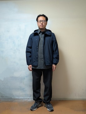 「SHIPS（シップス）のアイテム（ジャケット/アウター）」を使った、masayukiさん（メンズ・170cm）の春コーディネート