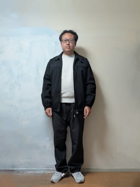 「アイテム（ブルゾン）」を使った、Marさん（メンズ・170cm）の夏コーディネート