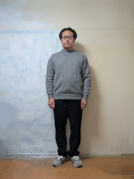 「green label relaxing（グリーンレーベルリラクシング）のアイテム（パンツ）」を使った、masayukiさん（メンズ・170cm）の春コーディネート