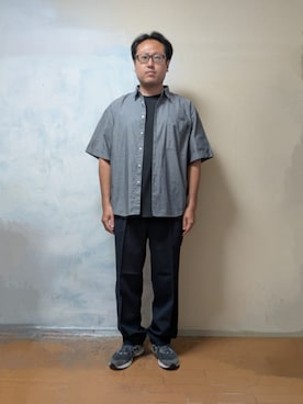 「UNIVERSAL OVERALL（ユニバーサルオーバーオール）のアイテム」を使った、Mar24さん（メンズ・170cm）の夏コーディネート