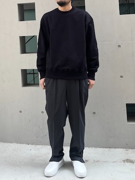 「CINOH（チノ）のアイテム」を使った、CINOH officialさん（メンズ・175cm）の春コーディネート