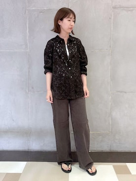 「upperhights（アッパーハイツ）のアイテム」を使った、kazuyoさん（レディース・163cm）の夏コーディネート
