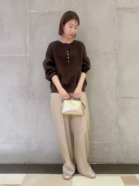 「Lilas（リラ）のアイテム」を使った、kazuyoさん（レディース・163cm）の冬コーディネート