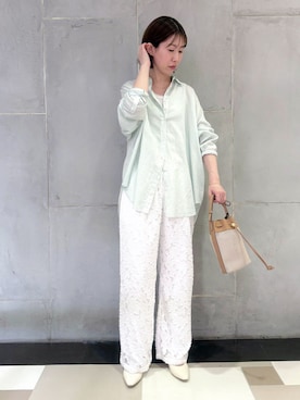 「Lilas（リラ）のアイテム」を使った、kazuyoさん（レディース・163cm）の春コーディネート