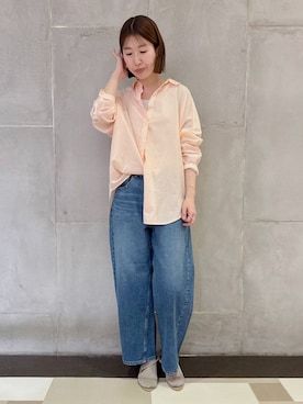 「Lilas（リラ）のアイテム」を使った、kazuyoさん（レディース・163cm）の春コーディネート