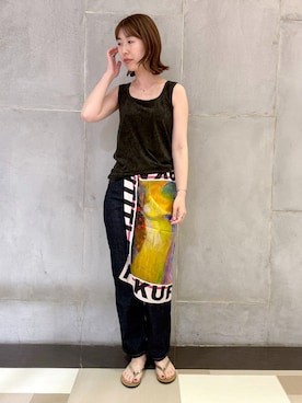 kazuyoさん(レディース・163cm)の夏コーディネート