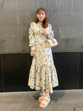 二宮早織さん(レディース・165cm)の夏コーディネート