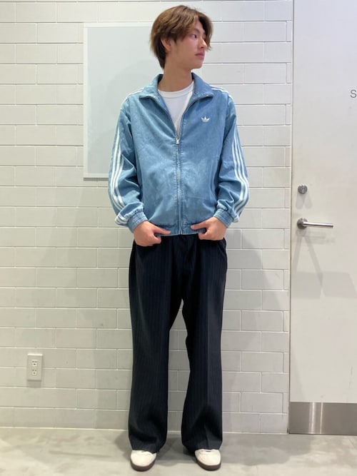 adidas（アディダス） ジャージ デニム ファイヤーバード トラック