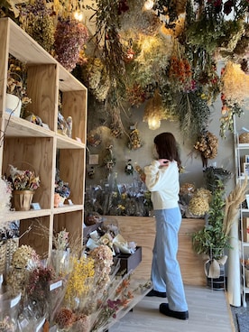 「SNIDEL（スナイデル）のアイテム（トップス）」を使った、mio.さん（レディース・150cm）の冬コーディネート