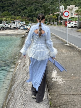 「PRANK PROJECT（プランクプロジェクト）のアイテム」を使った、caanaさん（レディース・162cm）の冬コーディネート