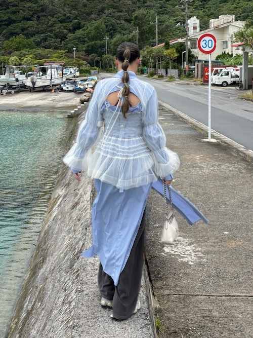 Tulle Camisole Bolero/チュールキャミボレロ【MAISON SPECIAL/メゾン