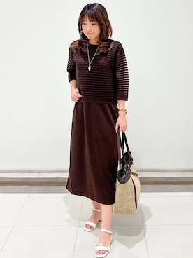 AYAさん(レディース・154cm)の春コーディネート