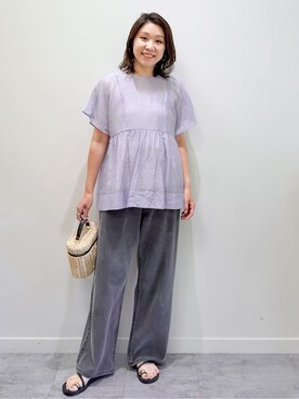 yuka.aさん(レディース・159cm)の夏コーディネート