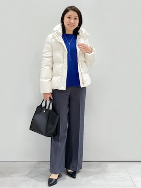 yuka.aさん（レディース・159cm）の冬コーディネート