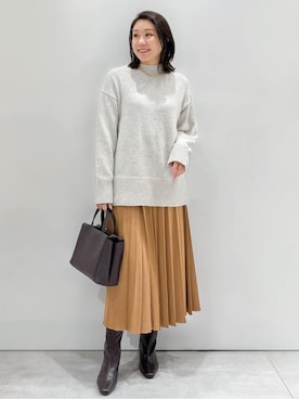 yuka.aさん(レディース・159cm)の冬コーディネート
