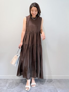 yuka.aさん（レディース・159cm）の夏コーディネート