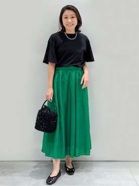 yuka.aさん（レディース・159cm）の夏コーディネート