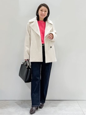 yuka.aさん(レディース・159cm)の冬コーディネート