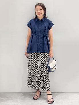 yuka.aさん（レディース・159cm）の夏コーディネート
