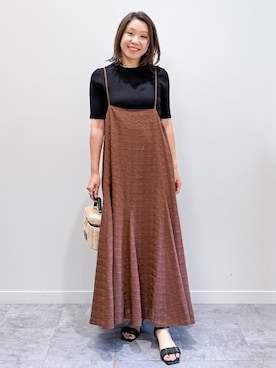 yuka.aさん（レディース・159cm）の夏コーディネート