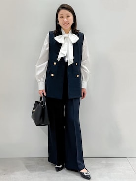 「HusHusH（ハッシュアッシュ）のアイテム」を使った、yuka.aさん（レディース・159cm）の冬コーディネート