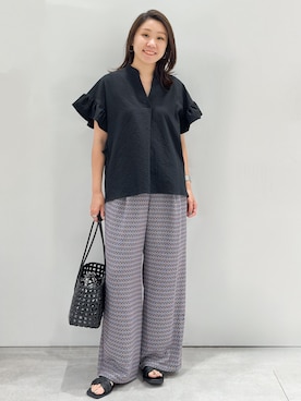 yuka.aさん（レディース・159cm）の夏コーディネート