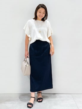 yuka.aさん（レディース・159cm）の夏コーディネート
