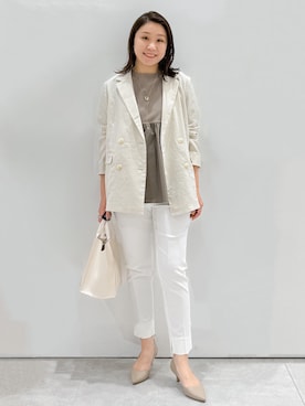 「THE SHOP TK （ザ ショップ ティーケー ）のアイテム」を使った、yuka.aさん（レディース・159cm）の春コーディネート