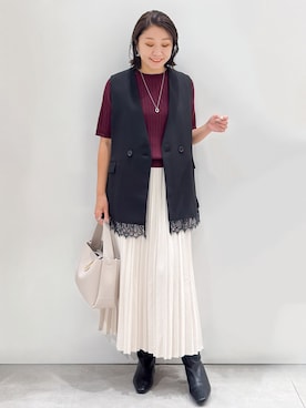 yuka.aさん（レディース・159cm）の秋コーディネート
