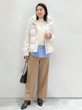 yuka.aさん(レディース・159cm)の冬コーディネート