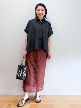 yuka.aさん(レディース・159cm)の夏コーディネート