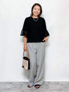 yuka.aさん(レディース・159cm)の夏コーディネート