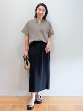 yuka.aさん（レディース・159cm）の夏コーディネート