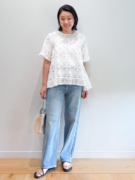 yuka.aさん(レディース・159cm)の夏コーディネート