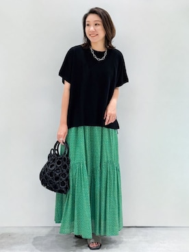 yuka.aさん(レディース・159cm)の夏コーディネート