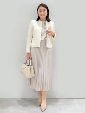 「THE SHOP TK （ザ ショップ ティーケー ）のアイテム」を使った、yuka.aさん（レディース・159cm）の冬コーディネート