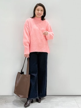 yuka.aさん(レディース・159cm)の冬コーディネート