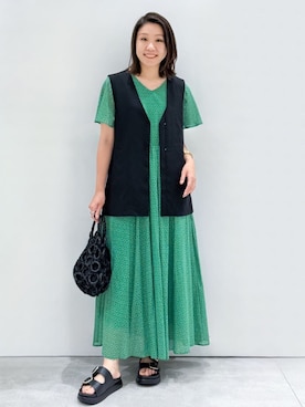 yuka.aさん(レディース・159cm)の夏コーディネート