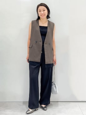 「マシンウォッシャブル」｜yuka.aさん（レディース・159cm）の秋コーディネート