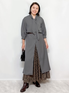yuka.aさん(レディース・159cm)の秋コーディネート