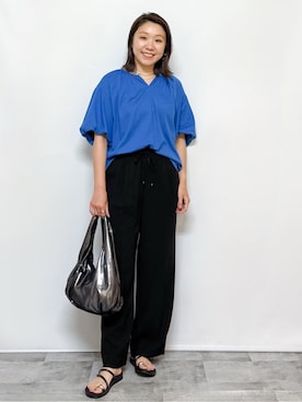yuka.aさん(レディース・159cm)の夏コーディネート