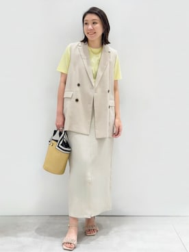 yuka.aさん（レディース・159cm）の夏コーディネート