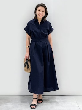yuka.aさん(レディース・159cm)の夏コーディネート