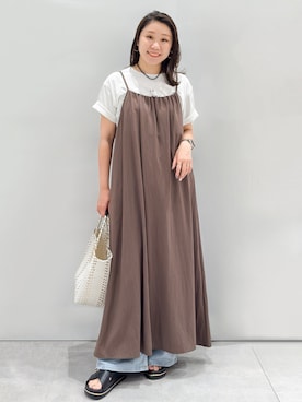 yuka.aさん（レディース・159cm）の夏コーディネート