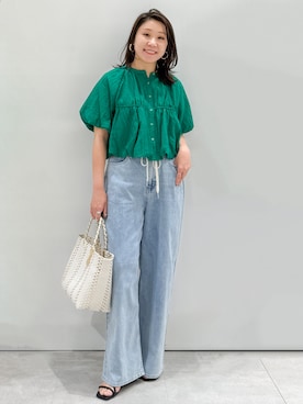 yuka.aさん(レディース・159cm)の夏コーディネート