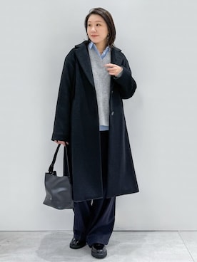 yuka.aさん(レディース・159cm)の冬コーディネート