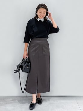 yuka.aさん（レディース・159cm）の秋コーディネート